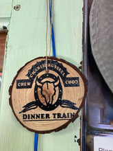 Load image into Gallery viewer, Wooden disc CRCC logo ornament
