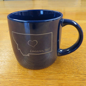 Blue Lewistown Mug