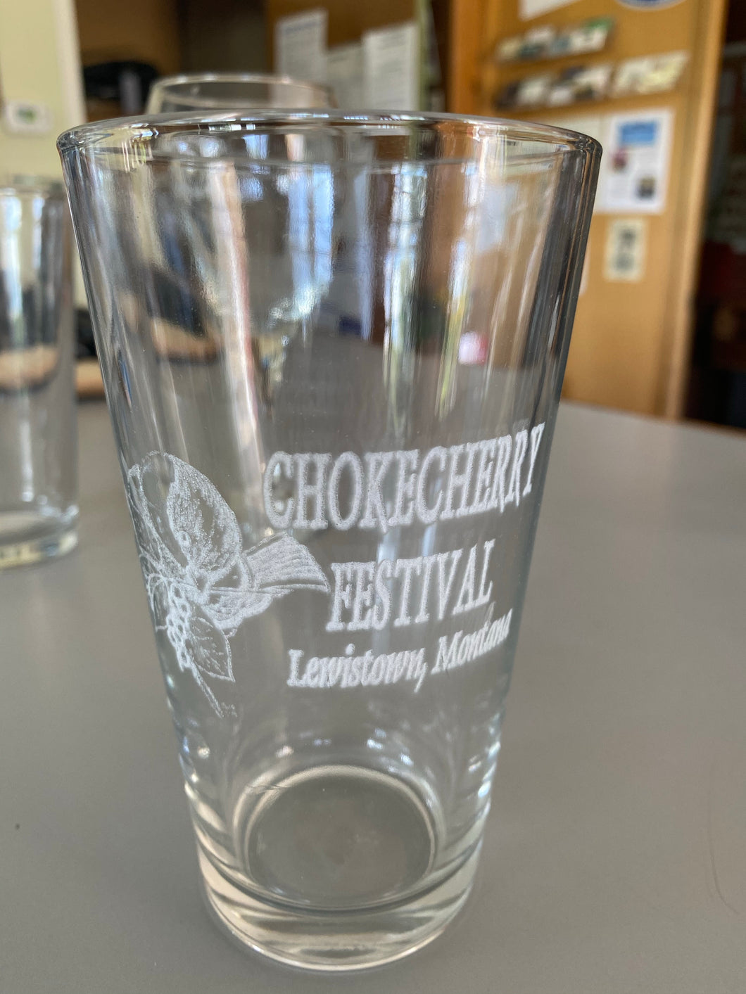 Chokecherry Festival Pint Glasses